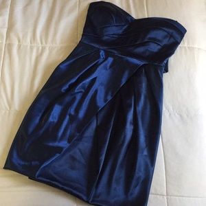 Satin Strapless Dress (juniors size)
